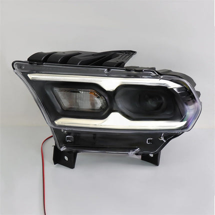 Findmall Driver Side Headlights Assembly with Halogen Turn Signal Replacement for Durango 2021-2023 Housing Black Lamp LH 1PC 68433779AF