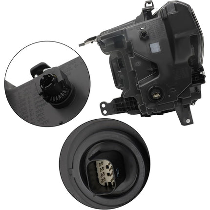 Findmall Headlight Assembly for 2021–2023 GMC Yukon XL SLE/SLT Front Right Passenger Side, Replaces 84898700