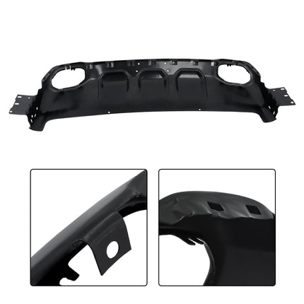 Findmall Front Bumper Face Bar Lower Skid Plate Valance for 2019‑2024 Ram 1500, Black, Plastic
