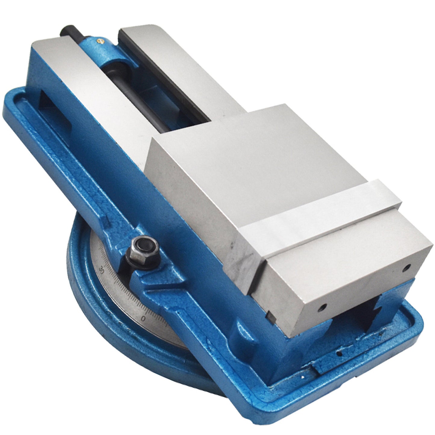 findmall 6 x 7-1/2" Accuracy Mill Vise Lengthen Anti-Jaw Lifting W/Swivel Base for Milling Shaping and Drilling Machines