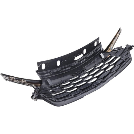 Findmall Electroplated Black Front Upper Bumper Grille Replacement for Trailblazer RS