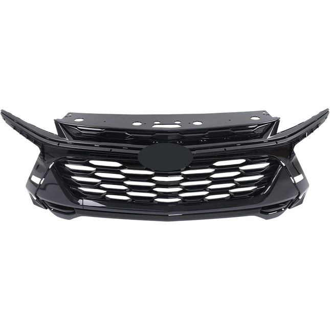 Findmall Glossy Black Front Upper Bumper Grille Replacement for Trax ACTIV 2024-2025 42862301