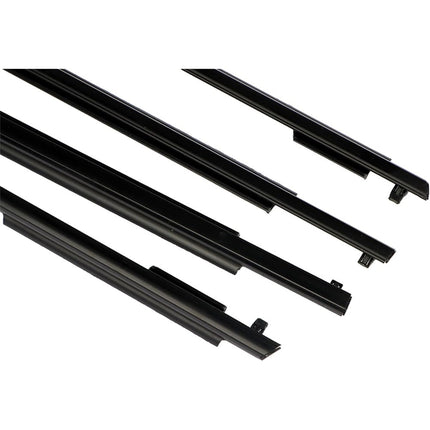 Findmall Door Belt Weatherstrip Molding Kit for 2010-2021 Toyota 4Runner, 4-Piece
