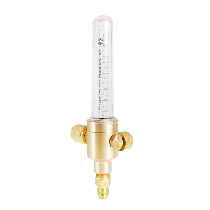 findmall Nitrogen Flow Meter Max inlet Pressure 50 PSIG Brass Body Construction