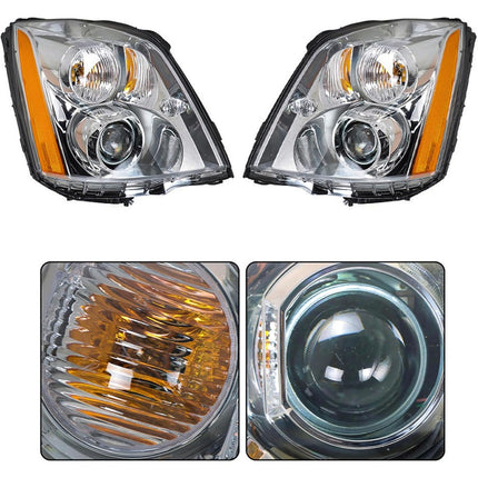 Findmall Headlight Replacement for DTS w/o Ballast Front LH RH