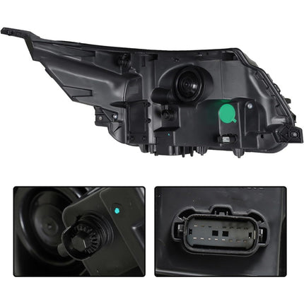 Findmall Headlight Assembly for 2016–2018 Ford Explorer Front Left Driver Side, Replaces FB5Z-13008-AD