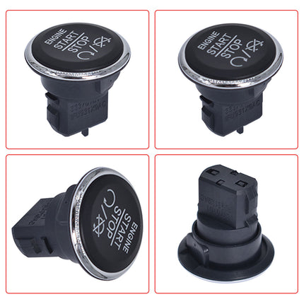 Findmall Keyless Push Start Stop Button Replacement for Commander Grand Cherokee Challenger Durango