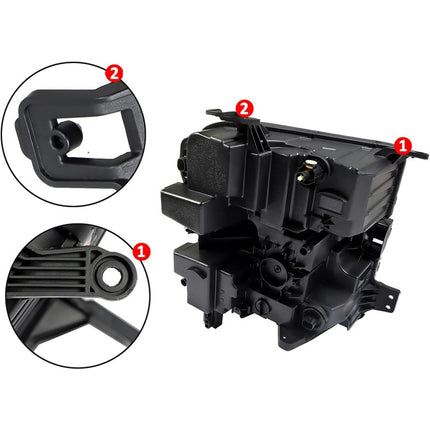 Findmall Headlights Assembly Replacement for Silverado 1500 2019-2020