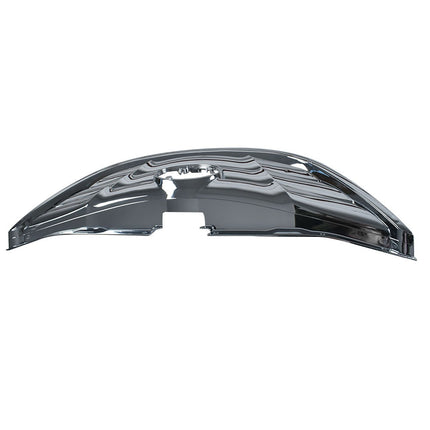Findmall Front Grille for 2011-2013 Hyundai Sonata, Black with Chrome Trim