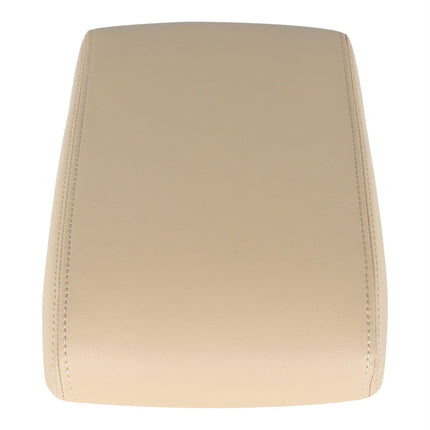 Findmall Center Console Lid Leather Armrest Cover Beige Replacement for 2008-2013 Toyota Highlander