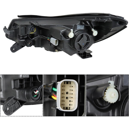 Findmall Headlight Headlamp Assembly Replacement for Trax 2017 2018 2019 Replacement for 42725481 Passenger Side Right RH