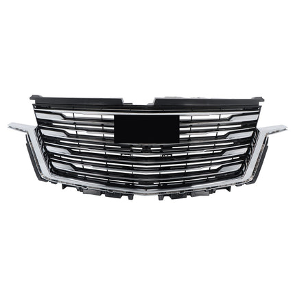 Findmall Silver Chrome Front Upper Grille with Camera Hole Replacement for Escalade and Escalade ESV 2021-2023