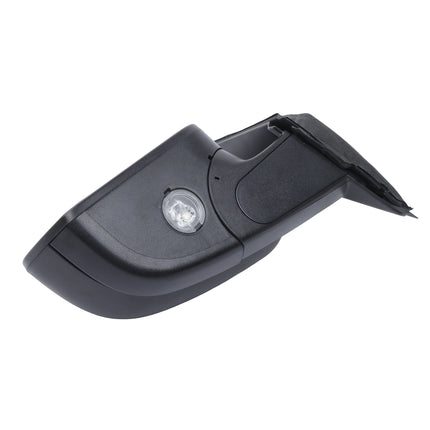 Findmall Driver Left Side Power Heated Side View Mirror w/Blind Spot Detection Textured Puddle Lamp 8-Pins