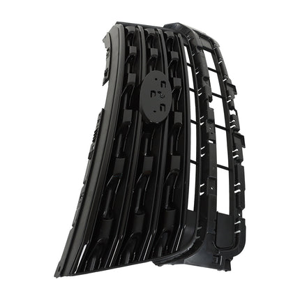 Findmall Front Grille Upper Glossy Black Replacement for Explorer 2016-2017 FO1200578