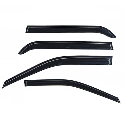 Findmall Smoke Black Side Window Visors Deflectors Rain Guard Replacement for 2011-2019 Explorer