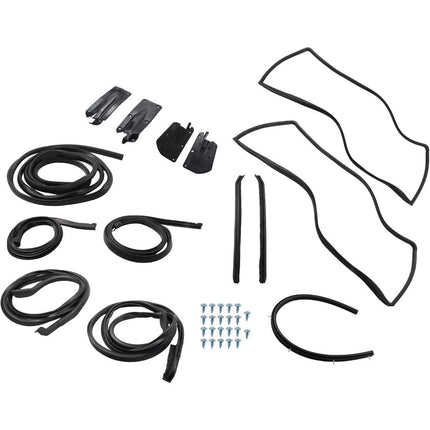 Findmall Weatherstrip Seal Kit for 1967-1968 Ford Mustang Coupe, 14-Piece