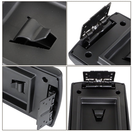 Findmall Black Car Armrest Lid Center Console Lid Cover Replacement for Flex 2013-2017 02ITG1210ABK FA8Z7406024AB