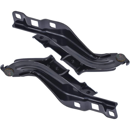 Findmall Hood Hinge Set Steel Black Replacement for 2016-2018 Malibu 1236171 1236170 23134811 23134810