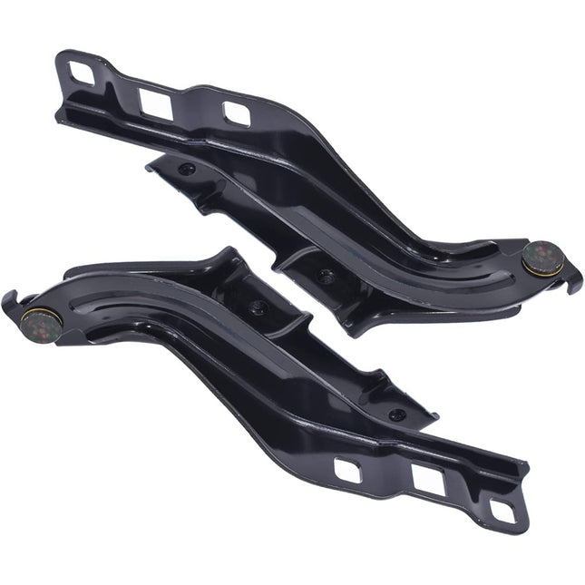 Findmall Hood Hinge Set Steel Black Replacement for 2016-2018 Malibu 1236171 1236170 23134811 23134810