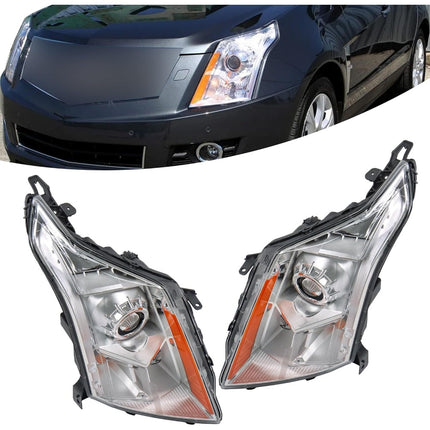 Findmall Headlights Assembly Replacement for SRX 2010-2016 22853872 22853873