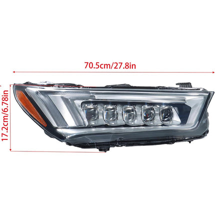 Findmall Headlight Assembly RH Replacement for Acura MDX 2017-2020