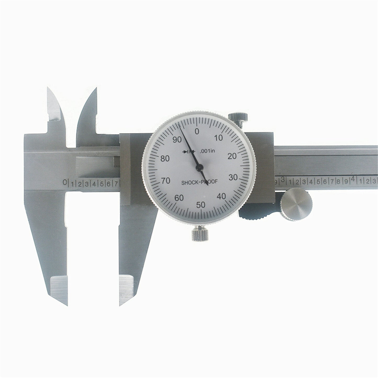 findmall 6 "Standard Carbon Steel Shock-Proof Dial Caliper Accuracy Is 0.001" Caliper