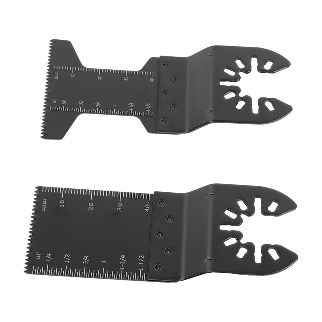 Findmall Universal Vibrating Multi Tool Blades Kits, 50PCS Oscillating Saw Blade Set Fit for Cutting Wood, Plastic, and Metal