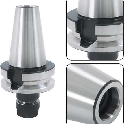 Findmall  5Pcs BT40 ER16 Collet Chuck Extension Length of 2.75 Inches | For Fine Detail Cutting and Other CNC Machining Operations