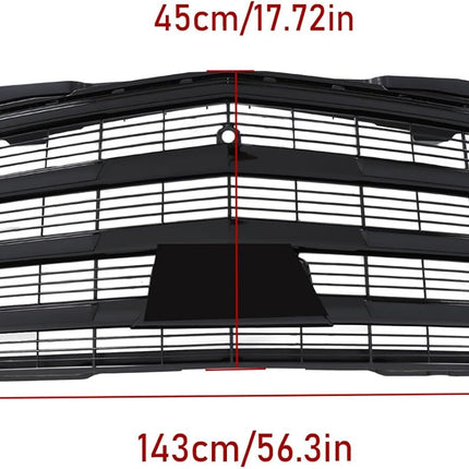 Findmall Black Front Bumper Grille Replacement for Escalade 2015-2020
