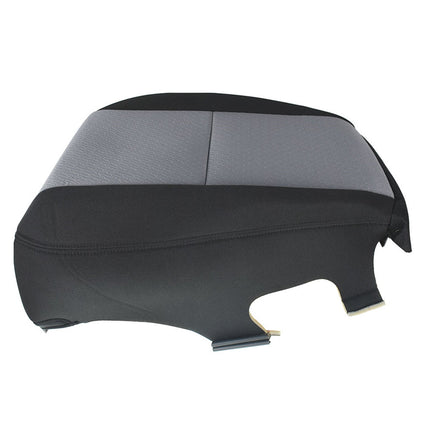 Findmall Driver Side Bottom Cloth Seat Cover Replacement for 2007-2014 Silverado 1500 2500 Black Gray