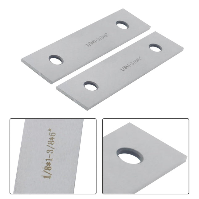 Findmall 10 Pair 1/8" x 6" Precision Parallel Block Set with 1-2-3 Blocks, Hardened Tool Steel Machinist Gauge Set, 0.0003" Parallelism for Milling & Inspection