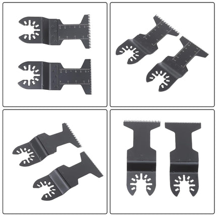 Findmall 60-Piece Oscillating Tool Blades Kit – Multi-Material Cutting Set with Fine, Bimetal and General Use Blades (35mm, 45mm) Constructed from High-Carbon Steel