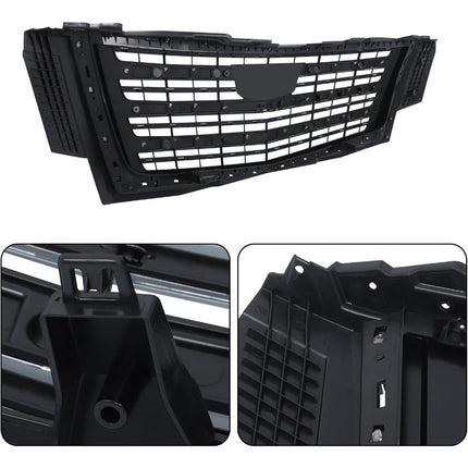 Findmall Chrome Front Upper Bumper Grille Replacement for Escalade 2015-2020
