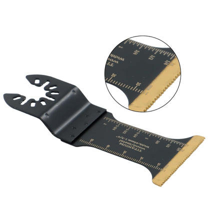 Findmall 20-Piece Set of Oscillating Saw Blades, Titanium Plated, Fit for Wood Metal Plastic Cutting, 40, 68, 34, 44mm, Compatibility with Most of Oscillating Multi-Tools