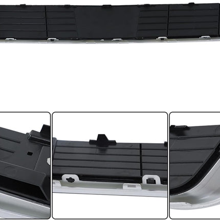 Findmall 3-Piece Front Bumper Grille Hood Molding and Lower Face Bar Kit Replacement for Escalade 2015-2020 GM1235129 GM1036178