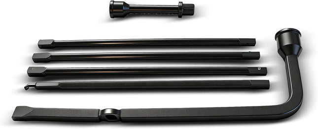 Findmall Spare Tire Lug Wrench Tool Kit for Jack Replacement for 2007-2015 Ram 2500 3500 with Case