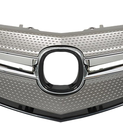 Findmall Chrome Front Upper Bumper Grille Replacement for Acura MDX 2007-2009