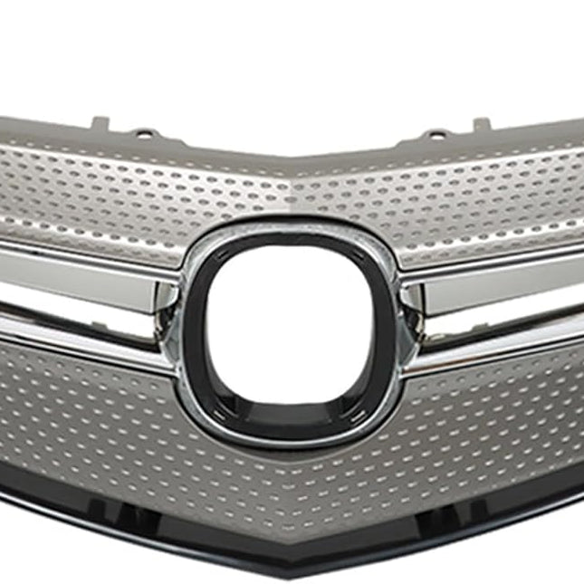 Findmall Chrome Front Upper Bumper Grille Replacement for Acura MDX 2007-2009
