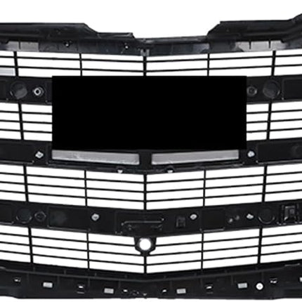 Findmall 3-Piece Front Bumper Grille Hood Molding and Lower Face Bar Kit Replacement for Escalade 2015-2020 GM1235129 GM1036178