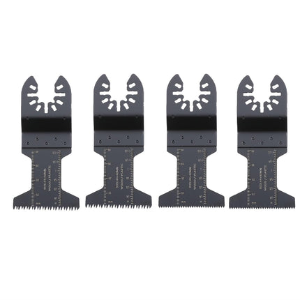 Findmall 104PCS Oscillating Tool Blades Kit with Titanium and Japanese Tooth - Wood Metal Cutting Blades and Sandpaper Accessories