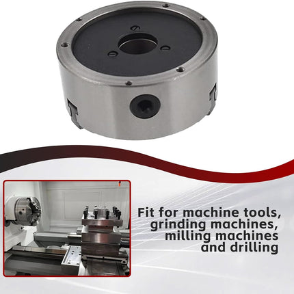 Findmall 6 Inch Lathe Chuck K11-160 3-Jaw Self-Centering 160mm CNC Lathe Chuck