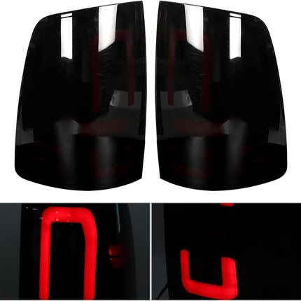 Findmall Tail Light Assemblies for 2009–2018 Dodge Ram 1500 and 2010–2018 Ram 2500/3500 Rear Left and Right, Replaces 55277414-AC and 55277415-AC