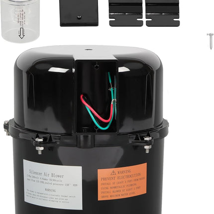 Findmall 6320241 2HP 240V Pool Blower Silencer Be Used for Swimming Pools