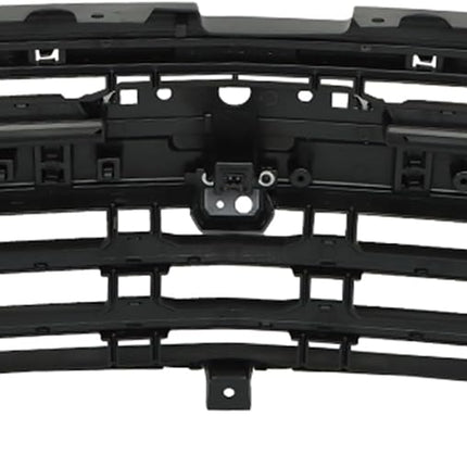 Findmall Glossy Black Front Upper Bumper Grille Replacement for Silverado 2022-2024