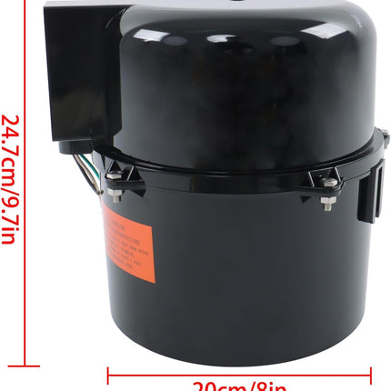 Findmall 6315141 Swimming Pool Blower, 1.5HP, 120V, Spa Blower, Suitable for Swimming Pools, Hot Tubs and Spas
