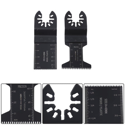 Findmall 28-Piece Oscillating Multi-Tool Blade Set - 5 Types, Universal Fit, High-Carbon and Bi-Metal Blades for Wood Metal Tile Cutting
