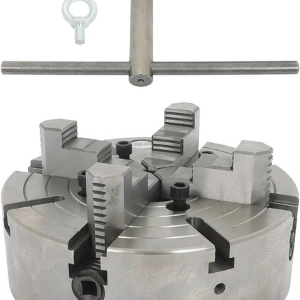 Findmall K72-300 12 Inch 4-Jaw Lathe Chuck Self-Centering Independent Chuck | 300mm Clamping for Mini Lathe, CNC Router, Milling, Turning