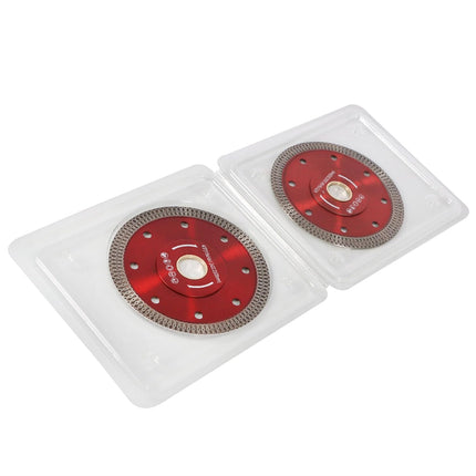 findmall 4.5 Inch Diamond Porcelain Saw Blades for Ceramic Tile, Porcelain, Granite, Marble & Quartz Cutting (2 Pack)