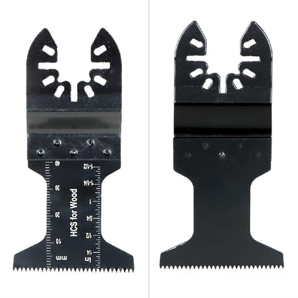 Findmall 50Pcs Metal Wood Oscillating Multitool Quick Release Saw Blade Fit for Universal Treasure Oscillating Tools