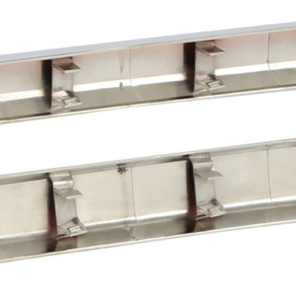 Findmall Chrome Front Upper Bumper Grille Trim Replacement for Silverado